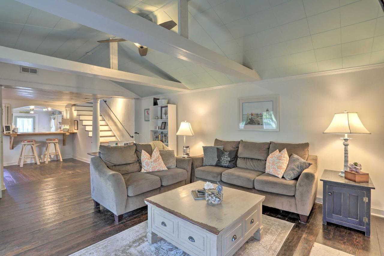 Coastal, Walkable Home In Historic Southport! Eksteriør bilde